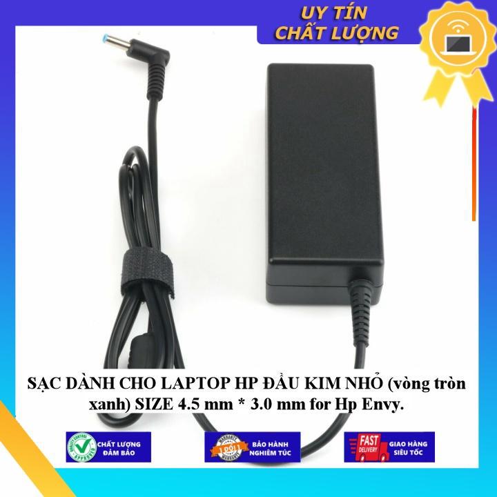 SẠC dùng cho LAPTOP HP ĐẦU KIM NHỎ (vòng tròn xanh) SIZE 4.5 mm * 3.0 mm for Hp Envy - Hàng Nhập Khẩu New Seal