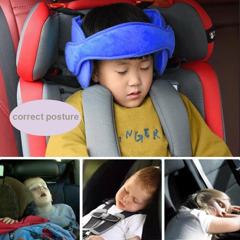 Tự Động Ghế An Toàn Trẻ Em Đầu Ghế Còn Lại Giấc Ngủ Đầu Dây Kawaii Phụ Kiện Xe Hơi Xe Ô Tô Gối Tựa Đầu Ghế Cổ Còn Lại Đệm