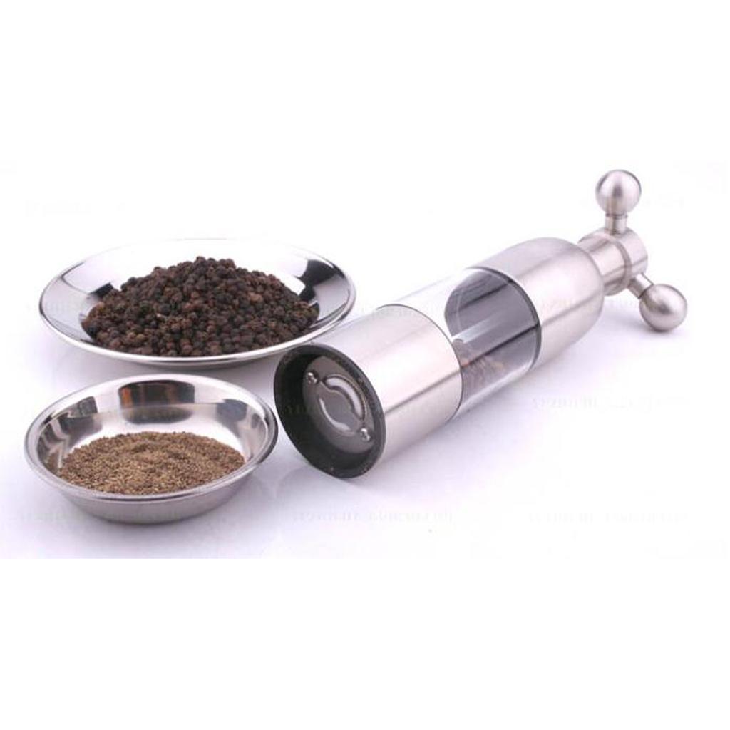 Stainless Steel Mini Manual Pepper Grinder Muller Mill Kitchen Seasoning Grinding Tool