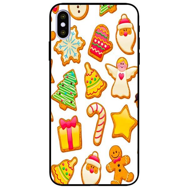 Ốp lưng dành cho iPhone X / Xs / Xs Max / Xr - Họa Tiết Bánh Xmas