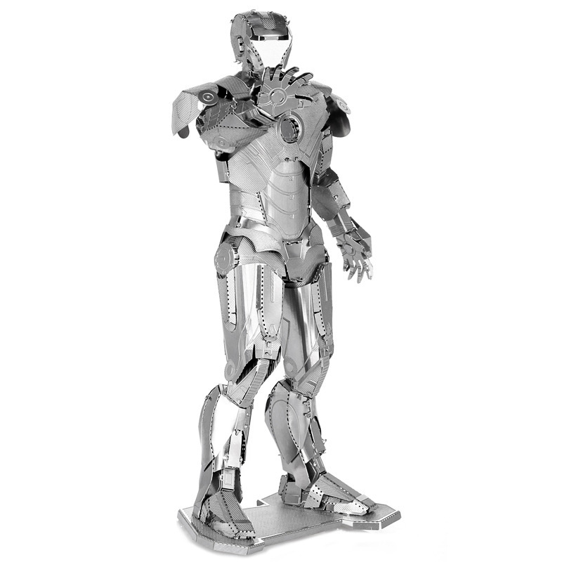 Mô Hình 3D Kim Loại Lắp Ráp Iron Man, Người Sắt [Chưa lắp] - Mô Hình Sưu Tầm, Mô Hình Trang Trí, Quà Tặng Mô Hình