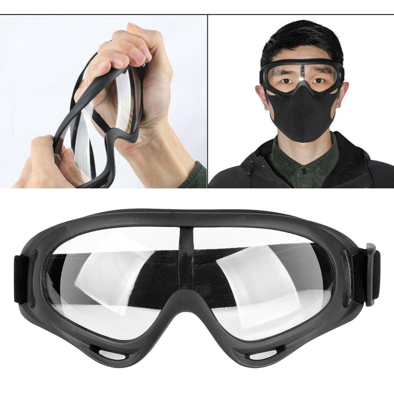 Safety Work Glasses Goggles for Eye Protection  Clear Lens Lab   Work Anti Fog