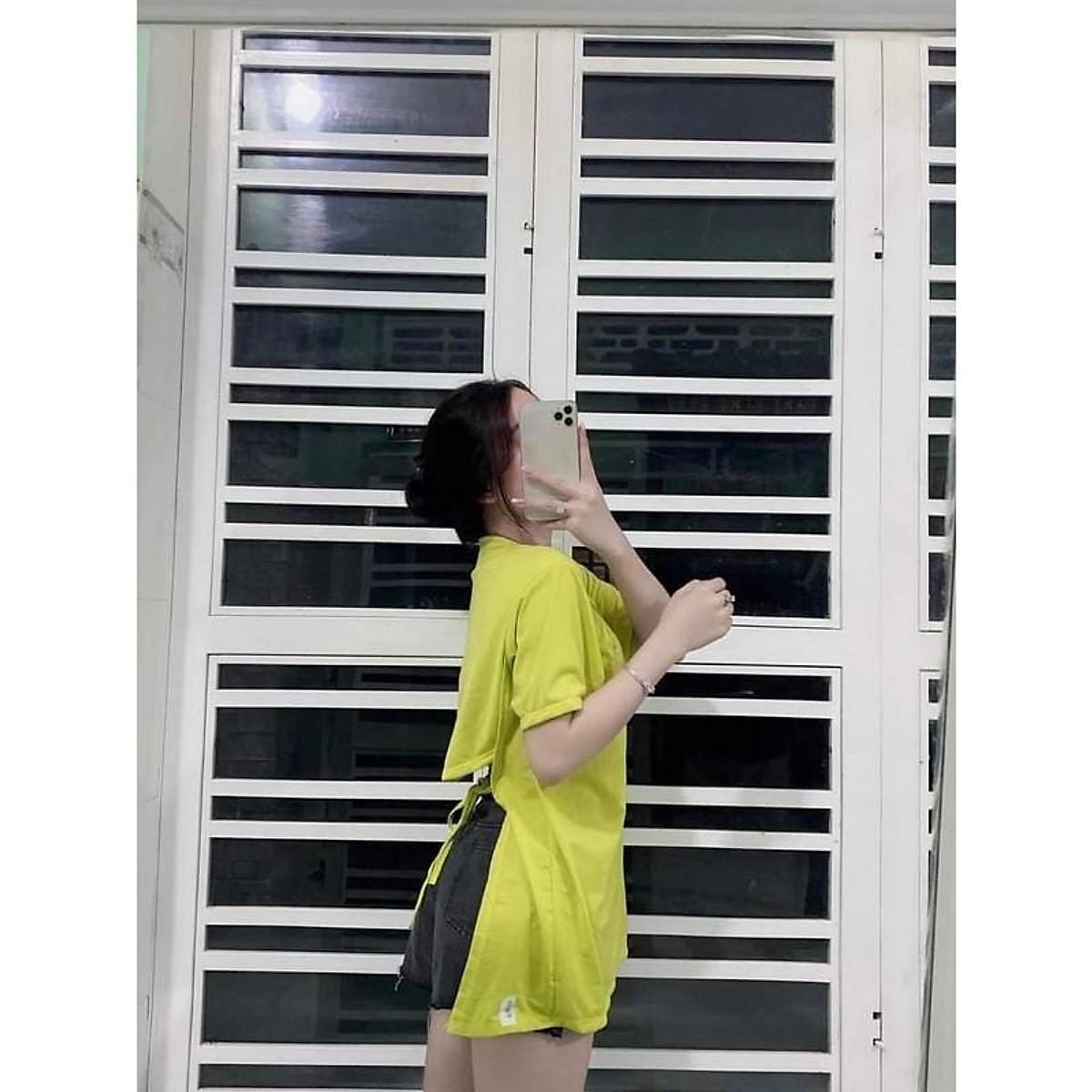 Áo cột dây sau hở lưng cá tính
