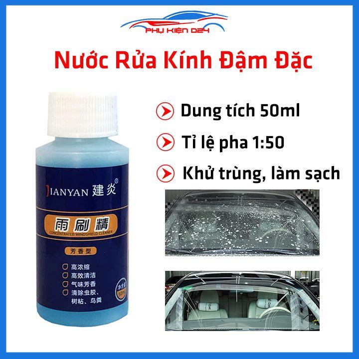 Nước rửa kính xe ô tô đậm đặc 50ml