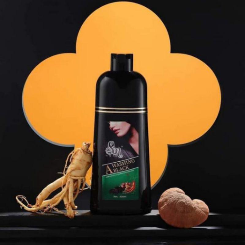 Dầu gội số 1 Nhật Bản phủ bạc màu đen Sin hair 500ml