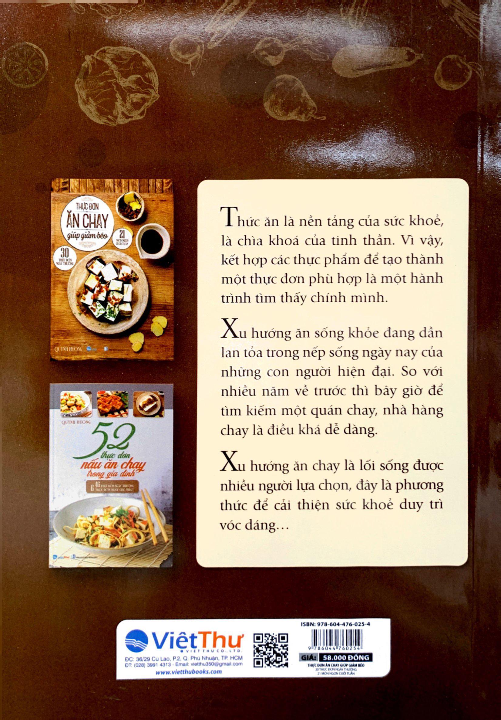 Thực Đơn Ăn Chay Giúp Giảm Béo