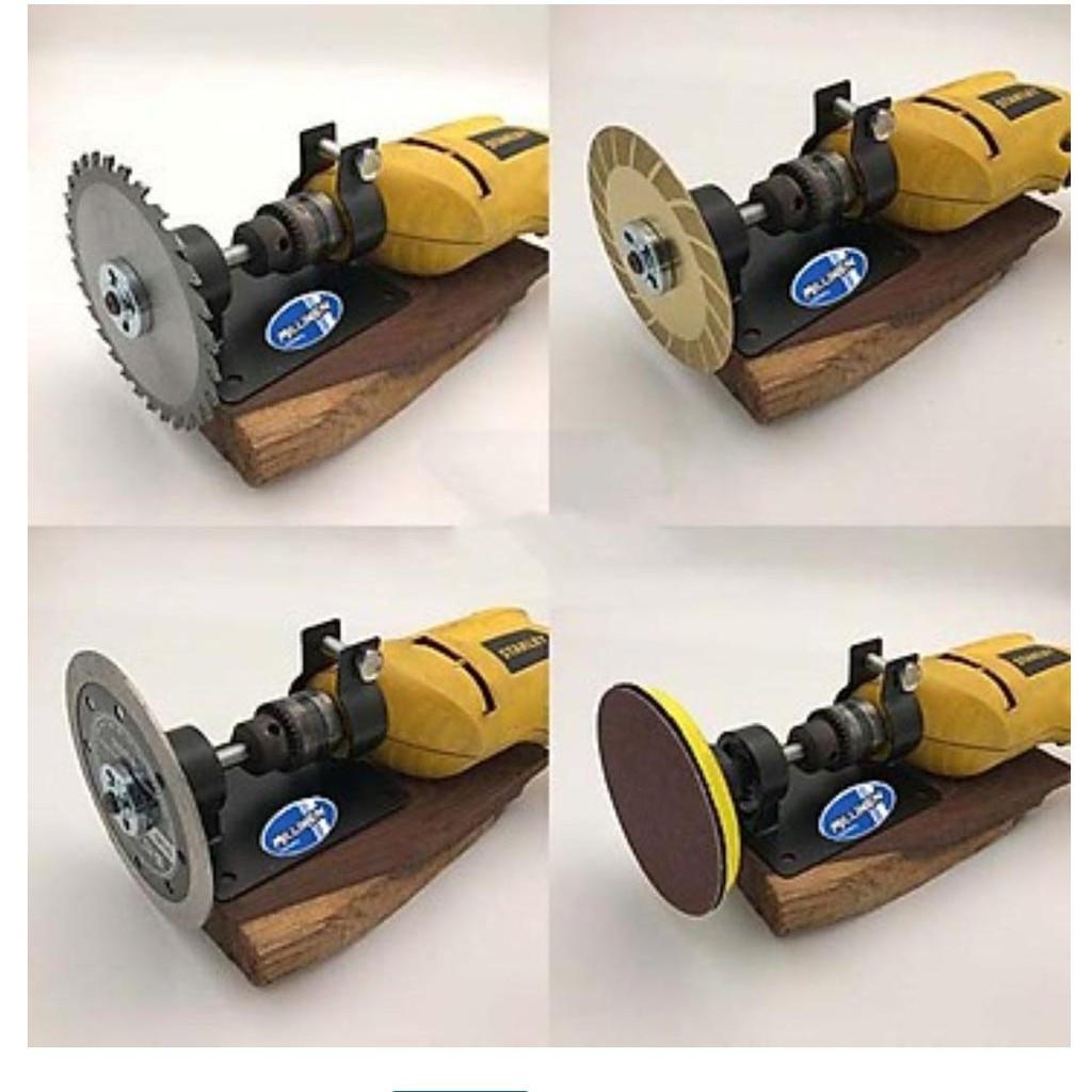 COMBO BỘ ĐẾ CHUYỂN MÁY KHOAN THÀNH MÁY MÀI ĐA NĂNG