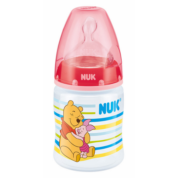 Bình Sữa Nhựa PP 150ml Disney Núm Ti Silicone S1 Nuk NU11732 - Màu Ngẫu Nhiên