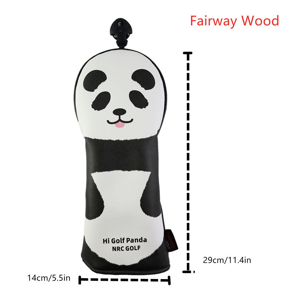4x Waterproof Golf Wood Driver Headcover Golfer Club Cover Protector Fairway