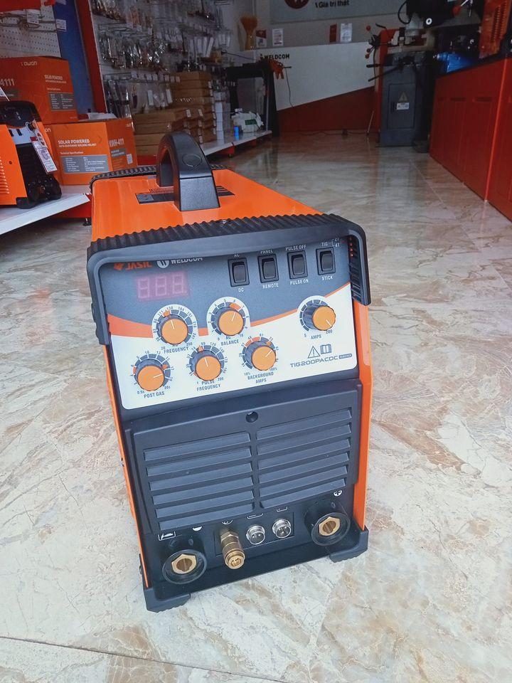 MÁY HÀN TIG 20OP ACDC E20101 (CHỨC NĂNG TIG/QUE VÀ CHẾ ĐỘ 2T/4T, NGUỒN 220V) JASIC - HÀNG CHÍNH HÃNG