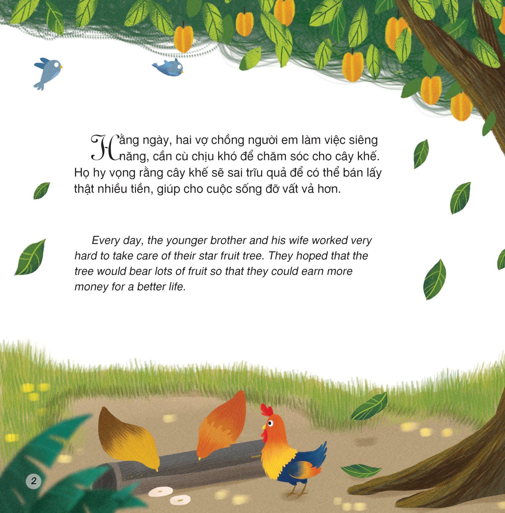 Truyện Cổ Tích Việt Nam - Cây Khế (Song Ngữ Việt - Anh)