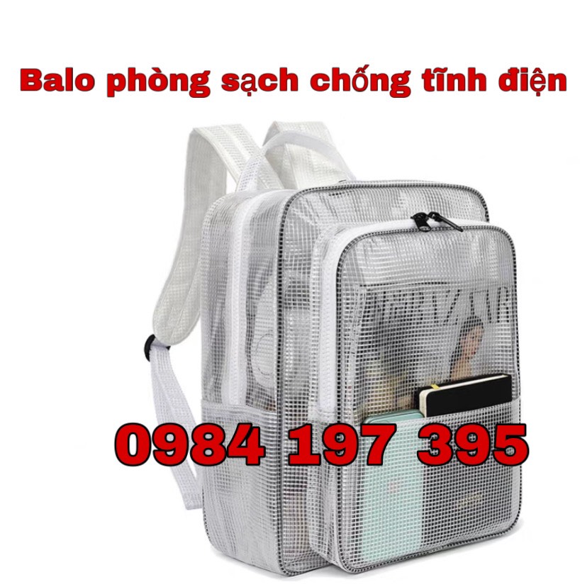 Balo phòng sạch chống tĩnh điện