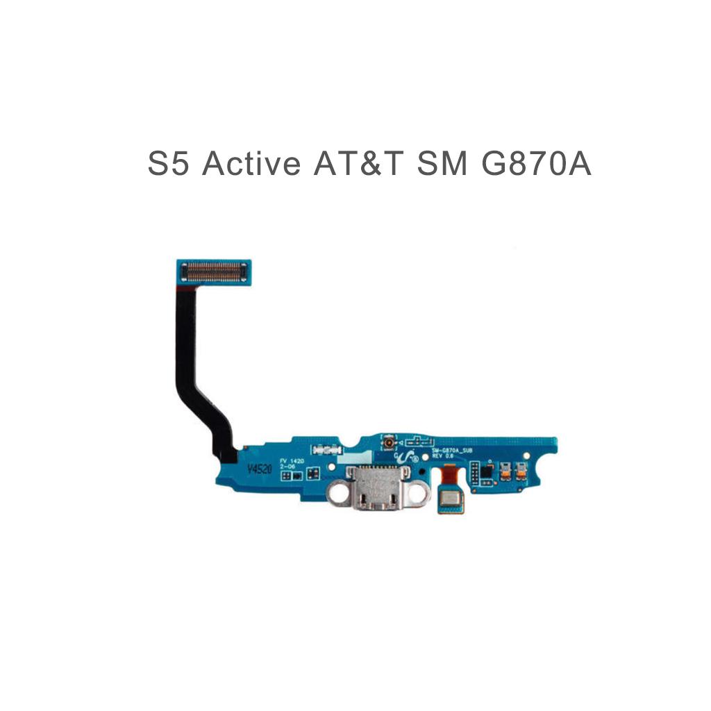 Replacement Charging Port Flex Cable For  S5 Active T SM G870A