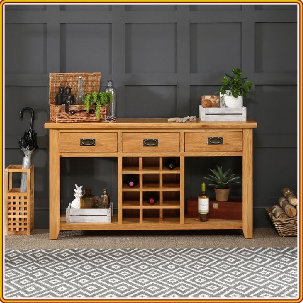 Kệ Rựu 3 Ngăn Kéo Tundo 120 x 40 x 80 cm