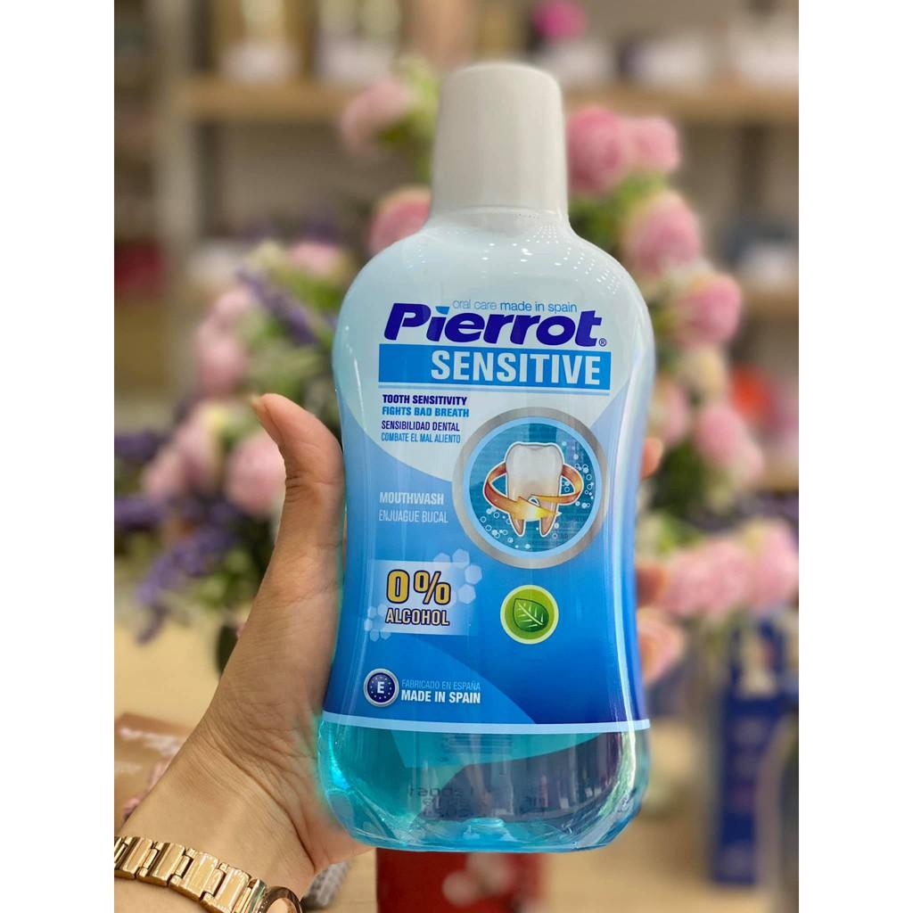 [Mua 2 tặng 1] Nước súc miệng cho răng nhạy cảm Pierrot 500ML