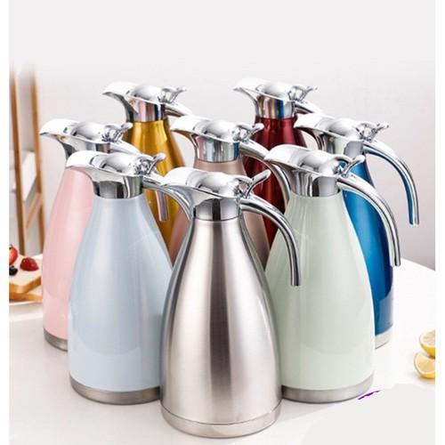 Ca giữ nhiệt inox Thái Lan cao cấp mỏ vịt BÌNH NƯỚC INOX GIỮ NHIỆT CHÂN KHÔNG MỎ VỊT 2L - BÌNH 2L