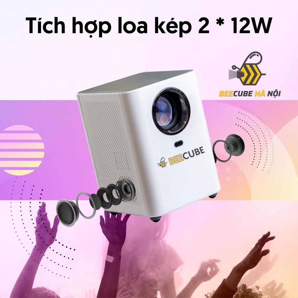 Máy Chiếu Mini Beecube Xtreme - Dùng Được Cho Điện Thoại - Hệ Điều Hành Android TV - Kết Nối Wifi - Bảo Hành 12 Tháng