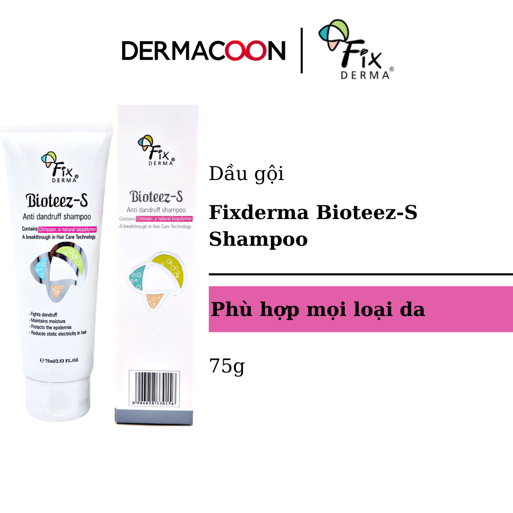 Dầu Gội Fixderma Bioteez-S Shampoo 75g