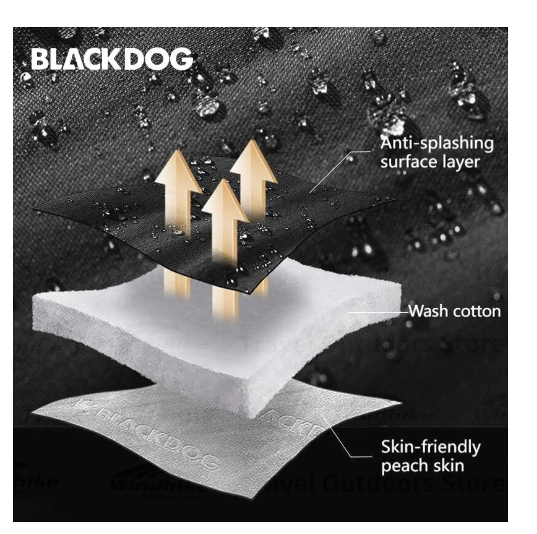 Túi ngủ đôi kèm gối Blackdog BD-SD003