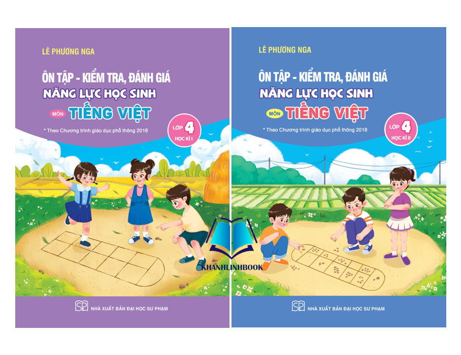 Sách - Ôn tập- kiểm tra, đánh giá năng lực học sinh môn Tiếng việt lớp 4 học kì 1 + kì 2