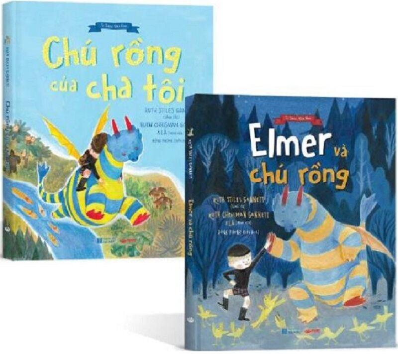 Bộ 2 cuốn - Elmer và chú rồng &amp; Chú rồng của cha tôi