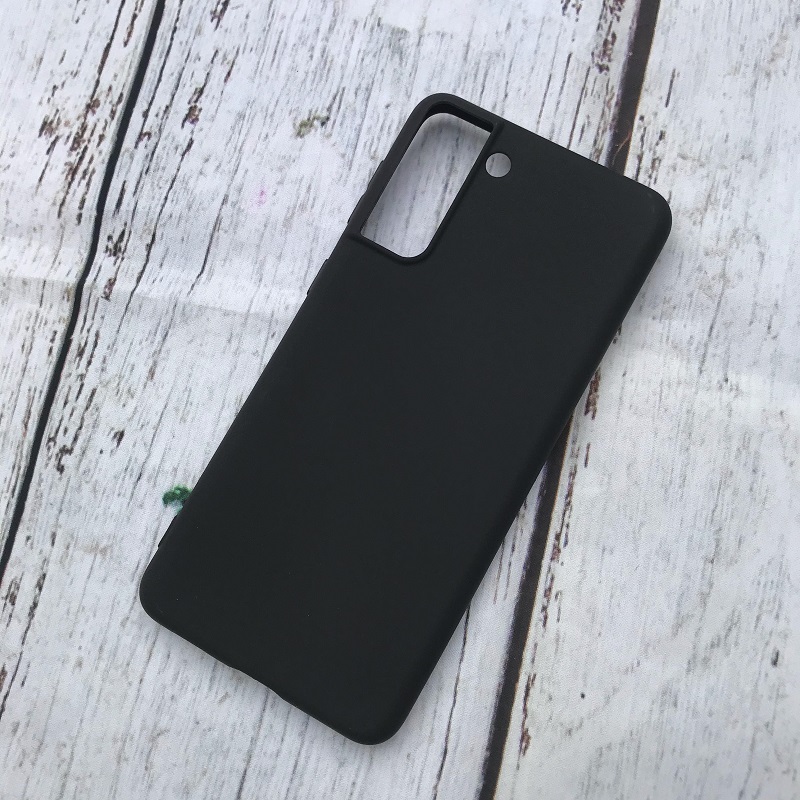 Ốp lưng dành cho Samsung S21 Plus silicon dẻo màu đen chống sốc cao cấp
