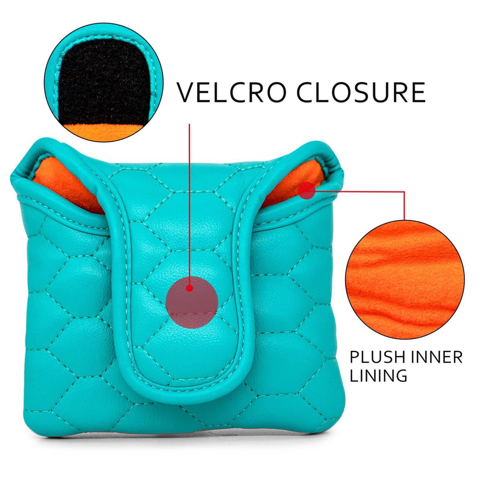 Golf Mallet Putter Head Cover Golf Club Headcover Wrap Sleeve for Golf Club Most Putter Club