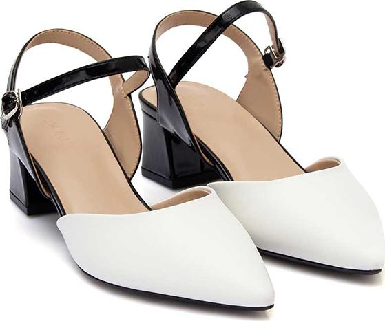 Giay Cao Got Nữ Juno CG05075 - Trắng Size 39