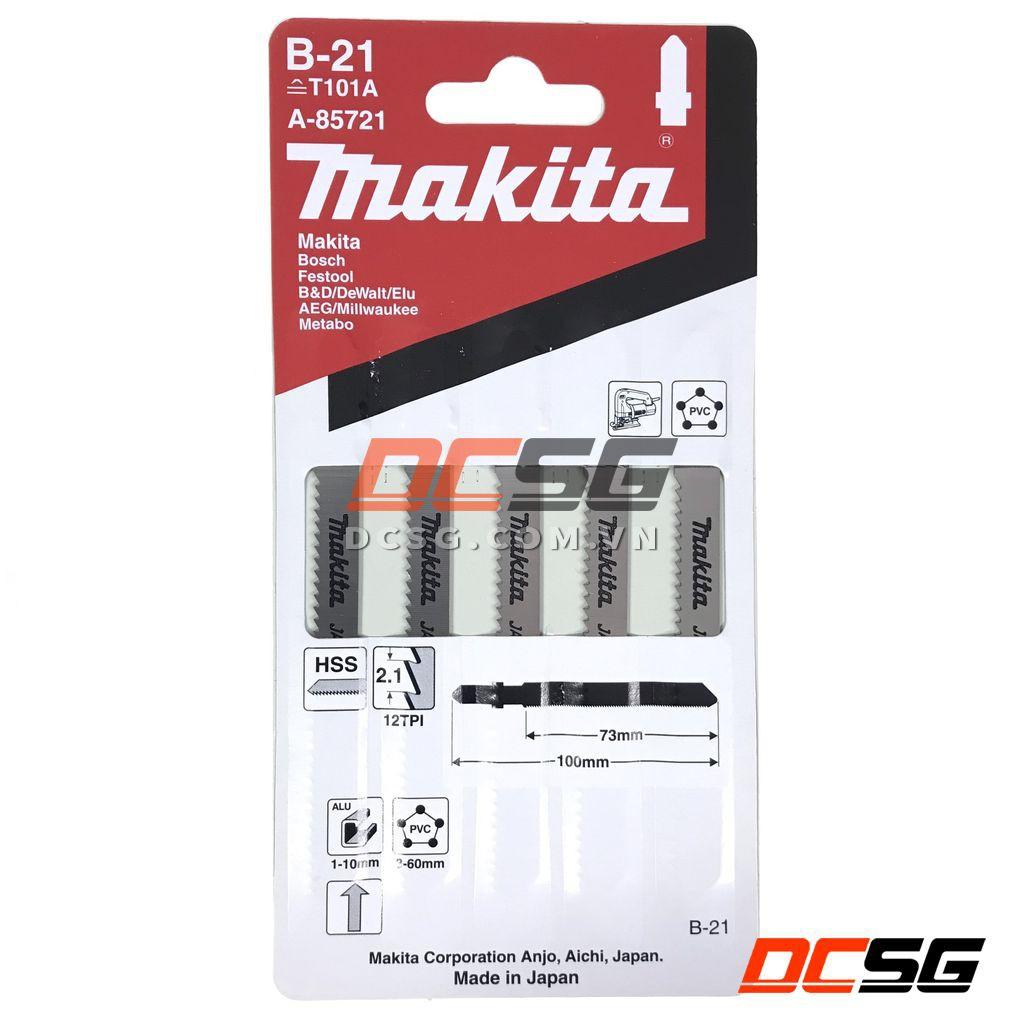 Lưỡi cưa lọng cắt nhựa, nhôm B-21 Makita A-85721 | DCSG