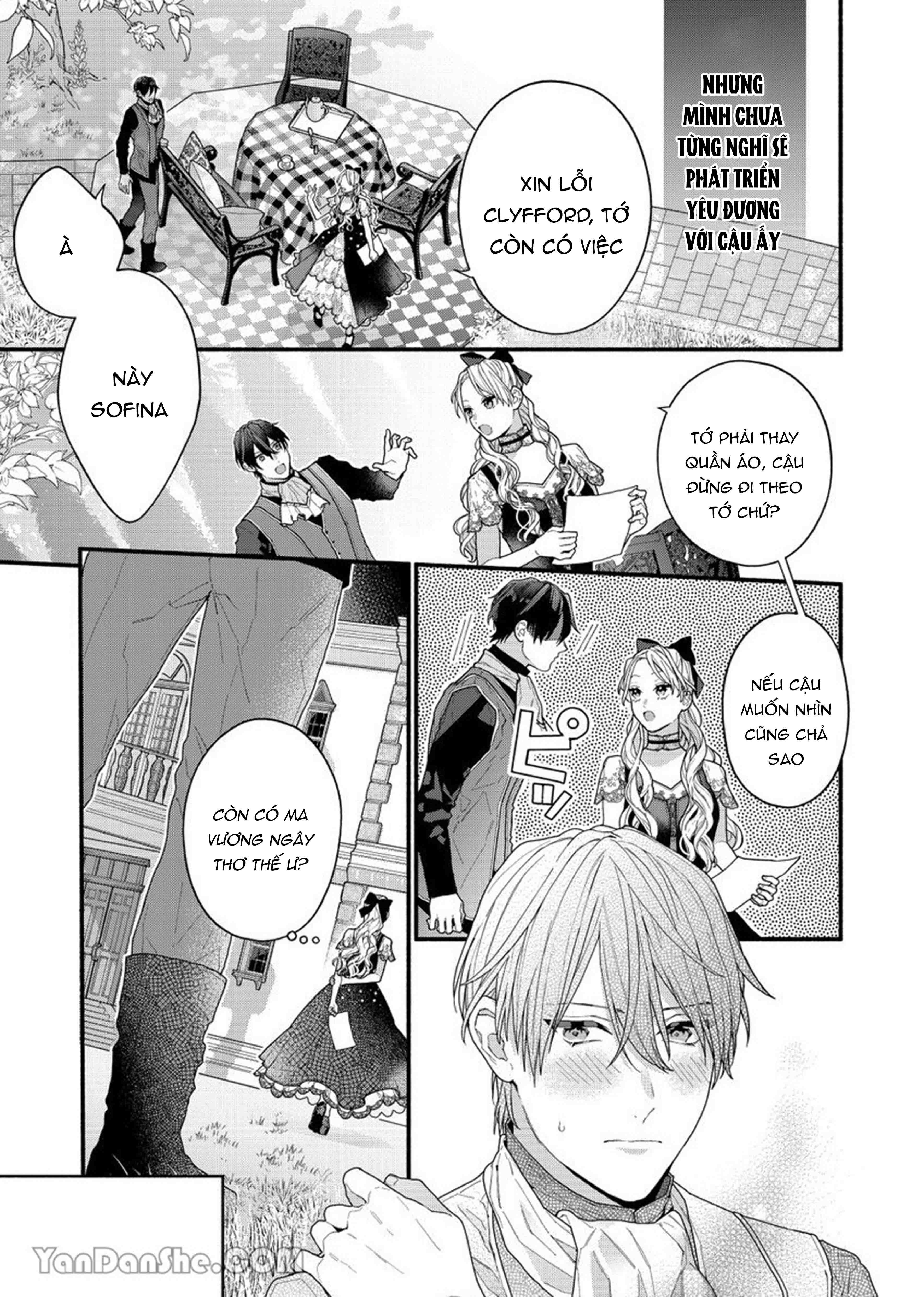 suýt nữa trở thành tiểu thư phản diện chapter 4 6