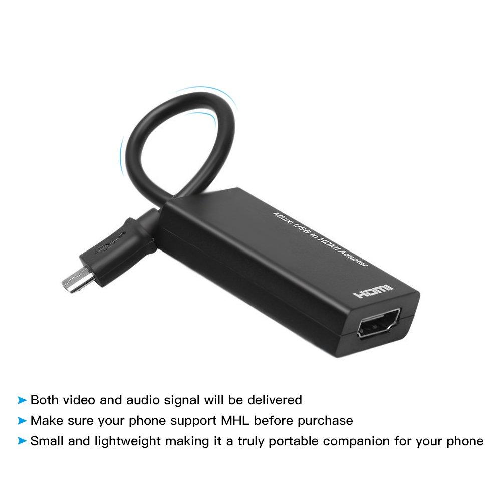 Cáp Chuyển Đổi Video Từ USB Sang HDMI Đen