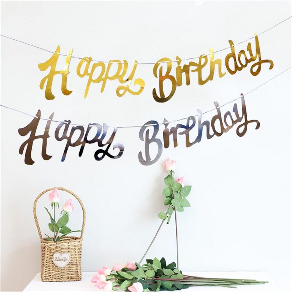 Mua Happy Birthday Banner Party Decoration Layout Baby One Year ...