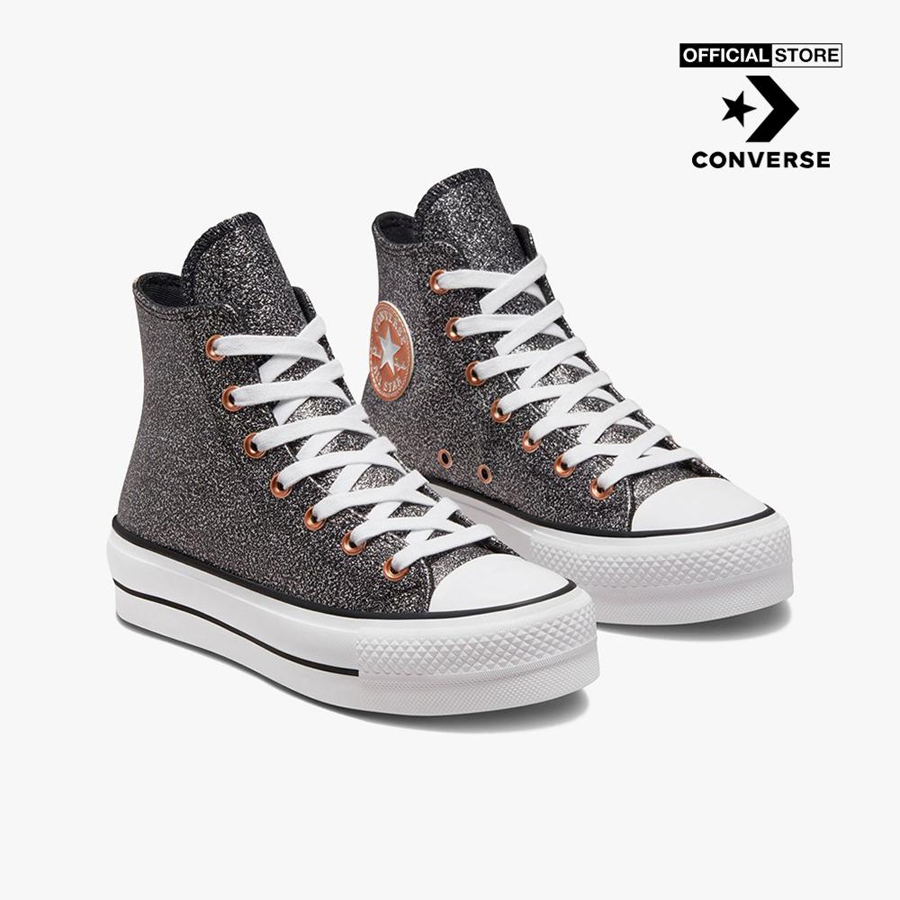 CONVERSE - Giày sneakers cổ cao nữ Chuck Taylor All Star Lift A01301C