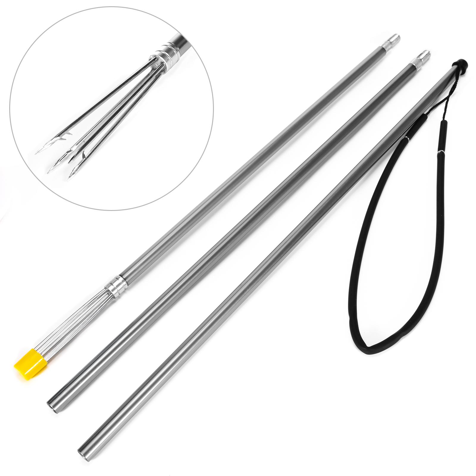 Móc câu cá 5 ngạnh gai giúp bạn dễ dàng bắt mồi thiết kế thân 3 phần bằng hợp kim nhôm độ bền cao