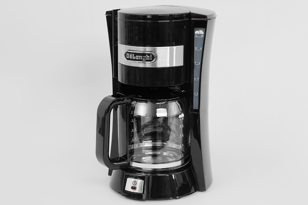 Máy pha cà phê Delonghi ICM15210.1 -  Dung tích bình chứa 1.25 lít - Chức năng giữ ấm - Trang bị van chống nhỏ giọt - Hàng chính hãng