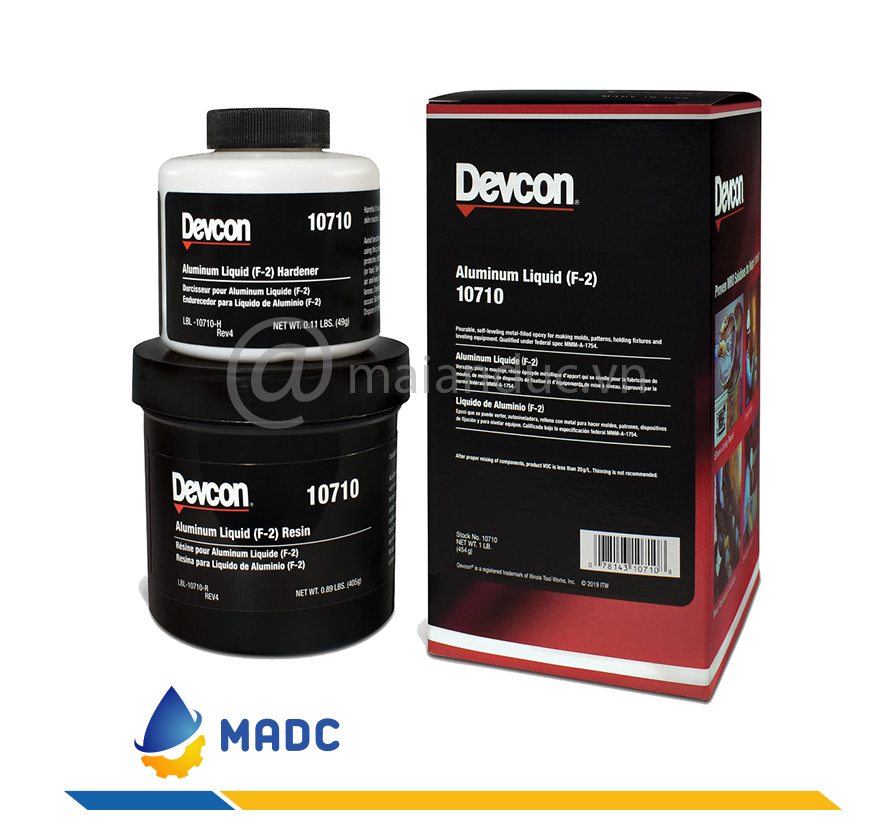 Keo Devcon 10710 Aluminum Liquid (F-2) 1 Lb