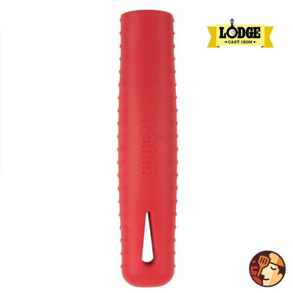 Tay cầm chống nóng silicon Lodge cho chảo thép carbon - Màu đỏ