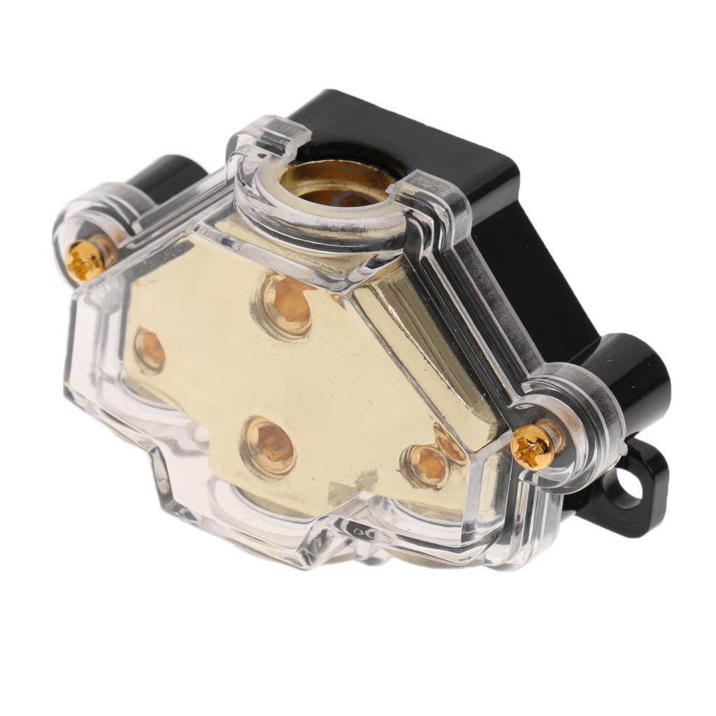 Car Audio Fuse Holder Power Distribution Block Electric Parts Waterproof