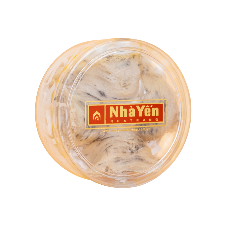 Tổ Yến Trắng Thô - Hộp 50 Gram - Loại Chất Lượng 59 - Tổ Yến Thô - Tổ Yến Nguyên Chất - Nhà Yến Nha Trang - Đặc Sản Nha Trang - Yến Sào Chất Lượng