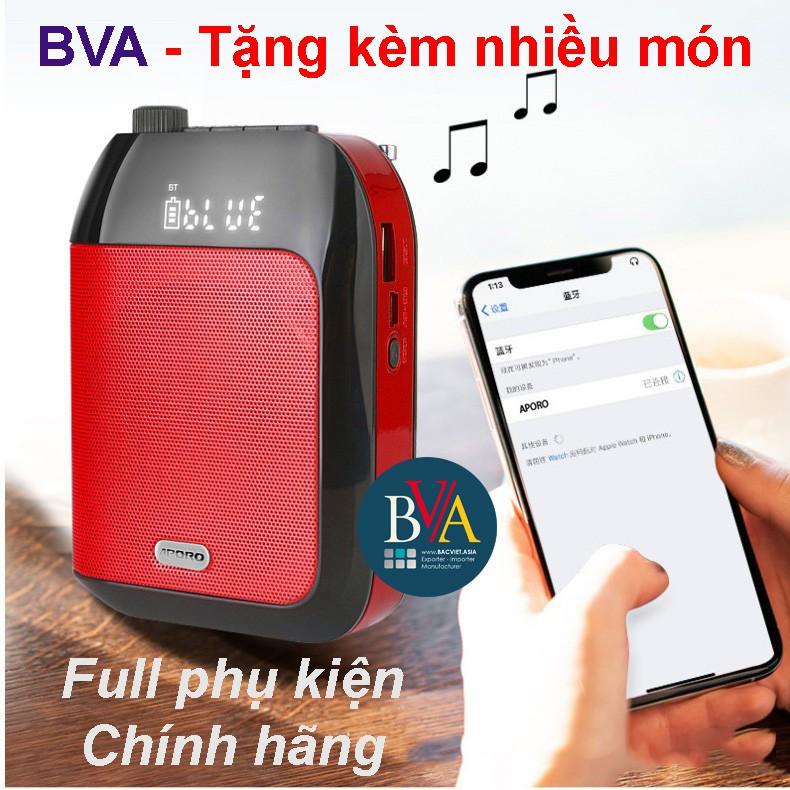 Máy trợ giảng Aporo T20 Loa Bluetooth, Mic không dây, HÀNG chính hãng