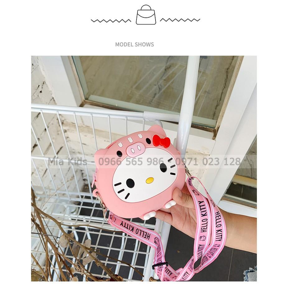 Túi chéo Silicon nhỏ hình ngộ nghĩnh- Túi cho bé gái, túi mini