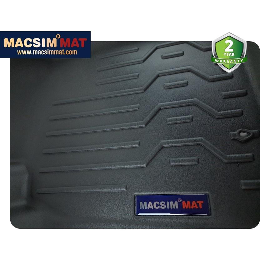 Thảm lót sàn xe ô tô Nisan Terra 2018 +Nhãn hiệu Macsim chất liệu nhựa TPV cao cấp màu đen