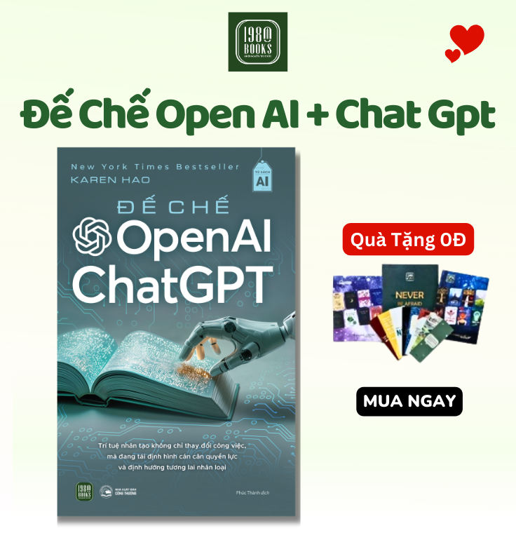 Sách - Đế Chế Open AI &amp; Chat GPT - TTRHN