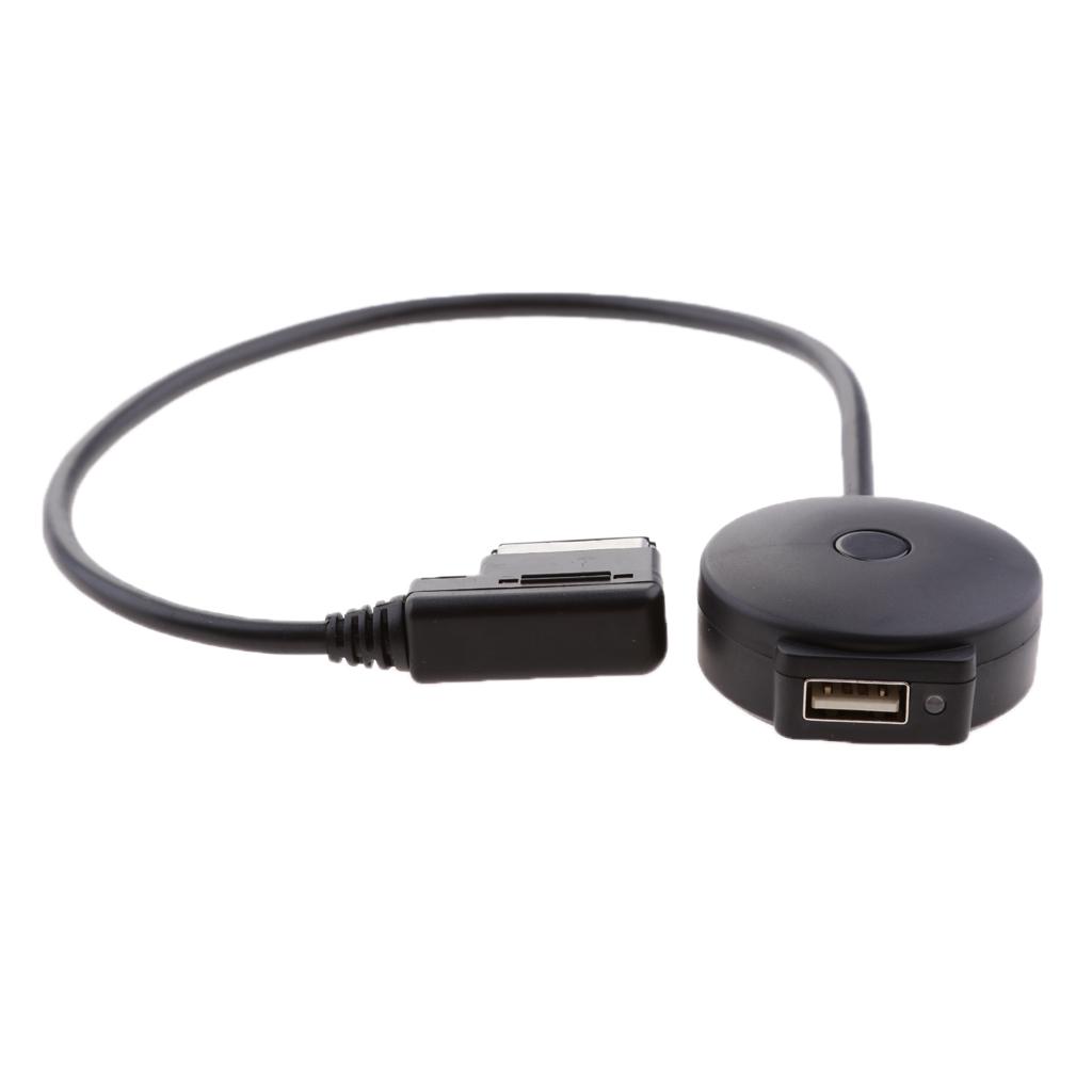 Car AMI MDI To Bluetooth Audio Aux With USB Cable For VW AUDI A5 A4L 2009-Up