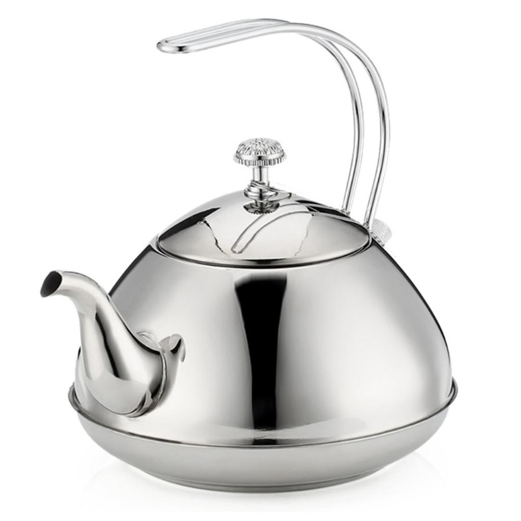 Stainless Steel Tea Kettle Teakettle Teapot 1.0L