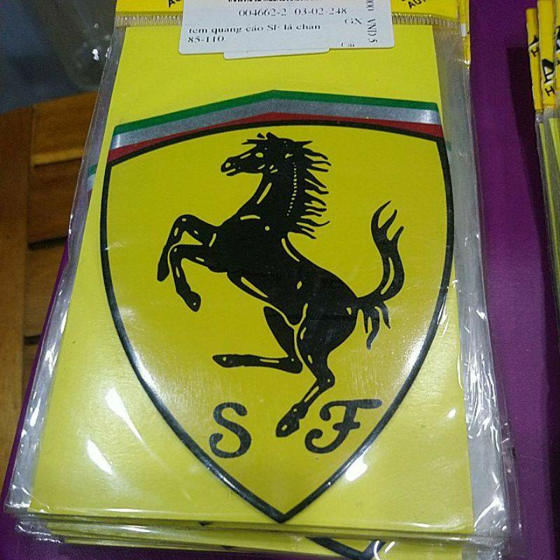 Tem biểu tượng Ferrari