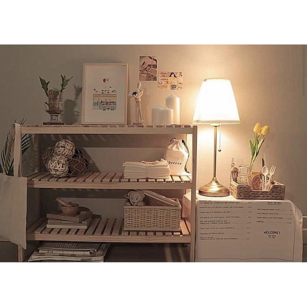 Kệ Gỗ Decor 3FM Cao Cấp Loại 1 / Kệ Giày Dép Gỗ 3 Tầng Size M