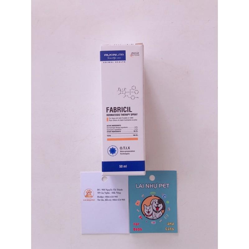 Fabricl xịt dạ bị ghẻ mưng mủ