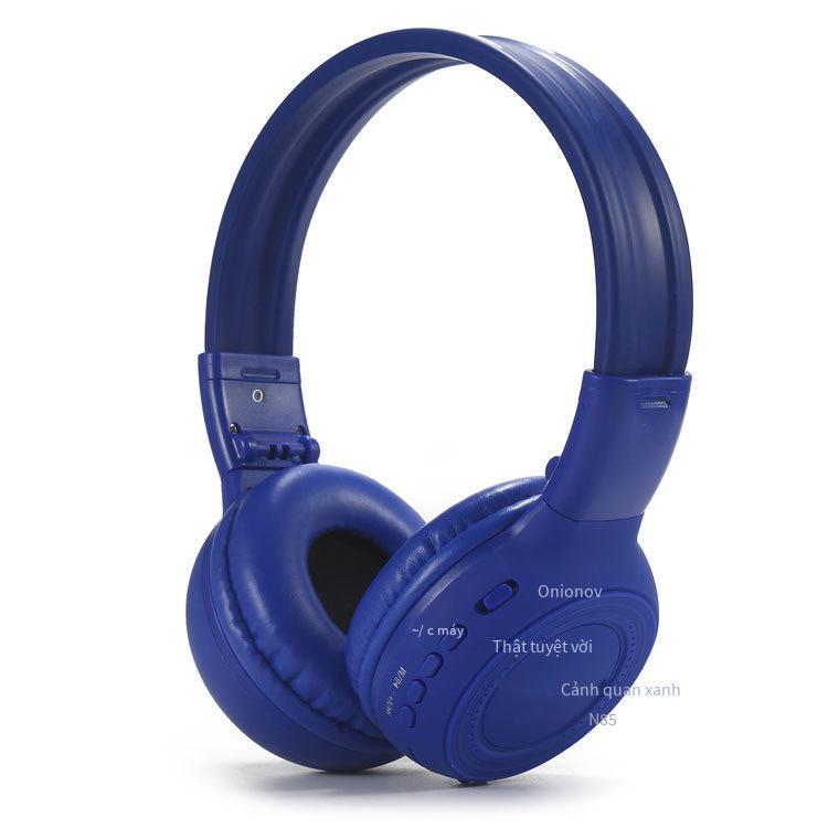 Khuyến mại N85 không dây gắn trên đầu thẻ tai nghe bluetooth thể thao tai nghe cuộc gọi không dây tai nghe âm thanh nổi có thể FM