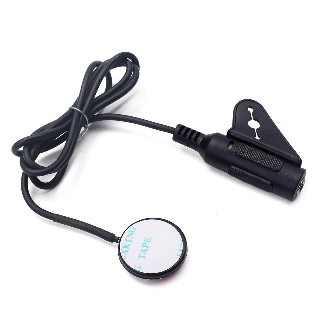 EQ Equalizer Piezo Pickup Transducer 6.35mm Jack For Acoustic Guitar Replacement Parts